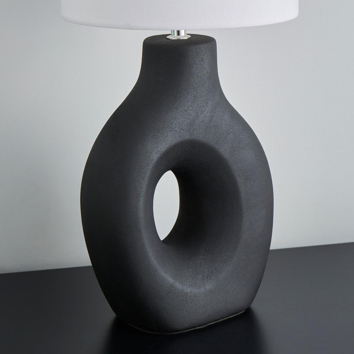 Dinah Sculptural Black Table Lamp Black – image 3