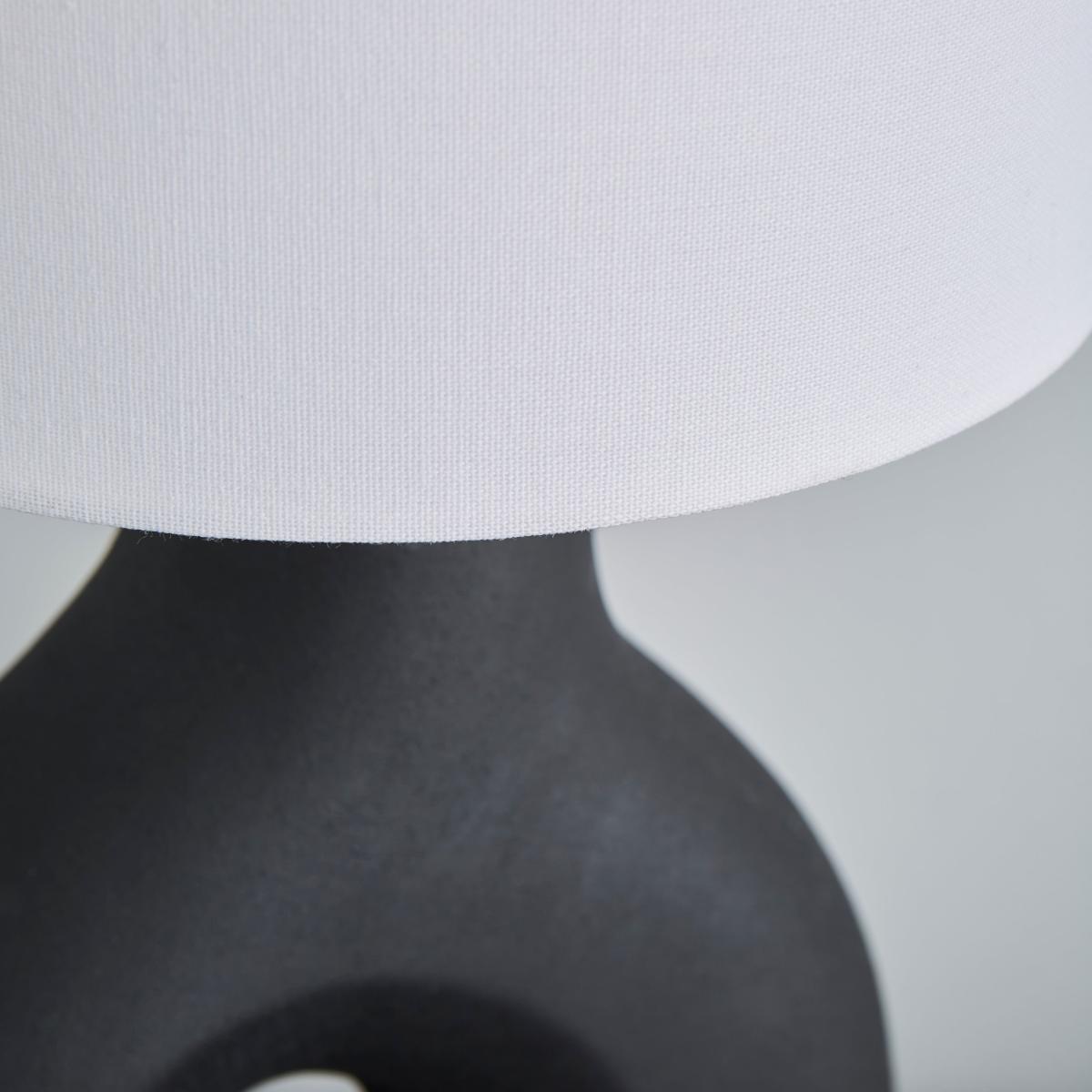 Dinah Sculptural Black Table Lamp Black – image 4
