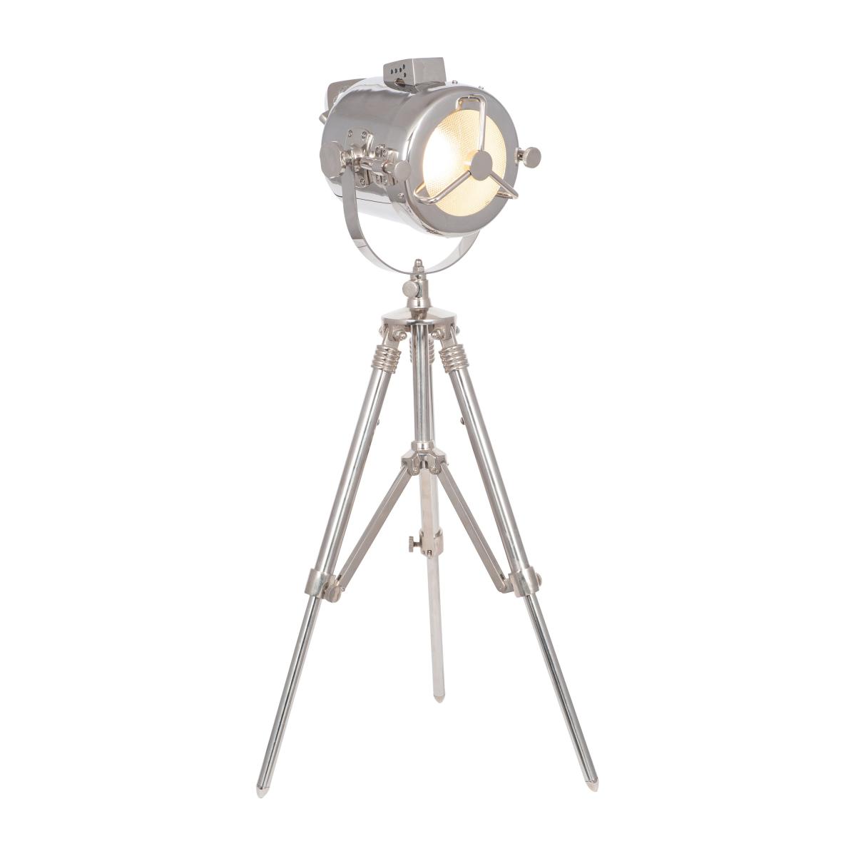 Marine Nickel Searchlight Table Lamp Nickel – image 2