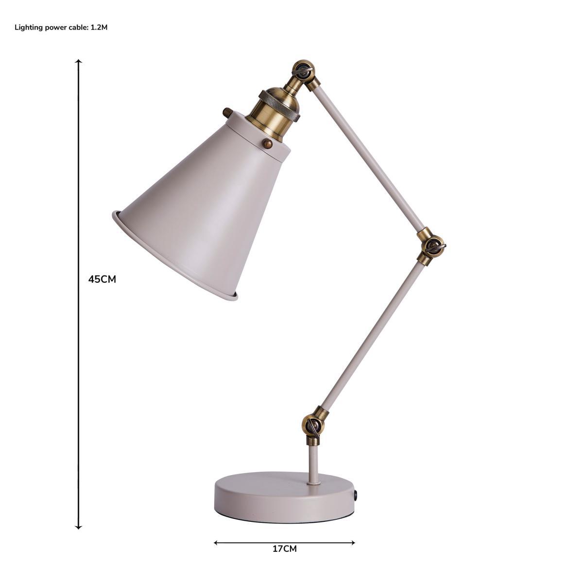 Logan Task Table Lamp Mushroom – image 8