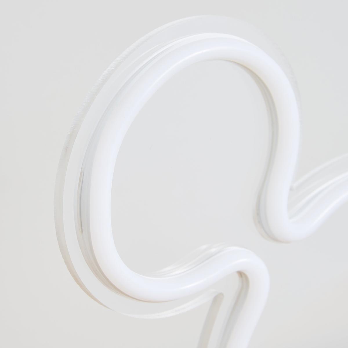 Disney Mickey Mouse Neon Table Light Clear – image 3