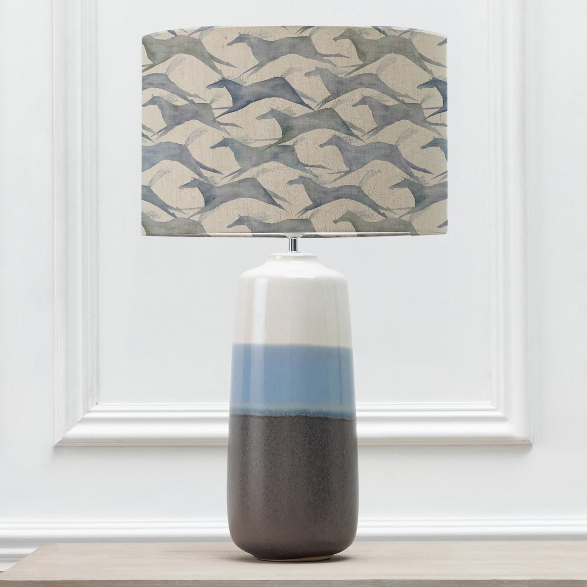 Nama Table Lamp with Dakota Shade Dakota River Blue – image 2