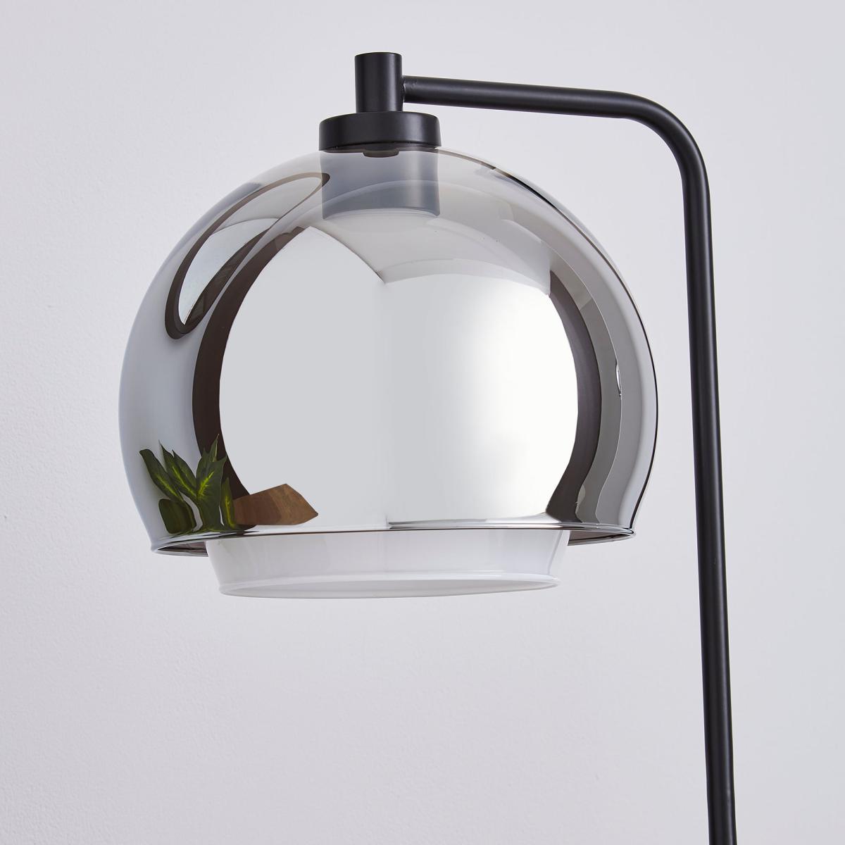 Elements Ramona Glass Touch Table Lamp Chrome – image 3