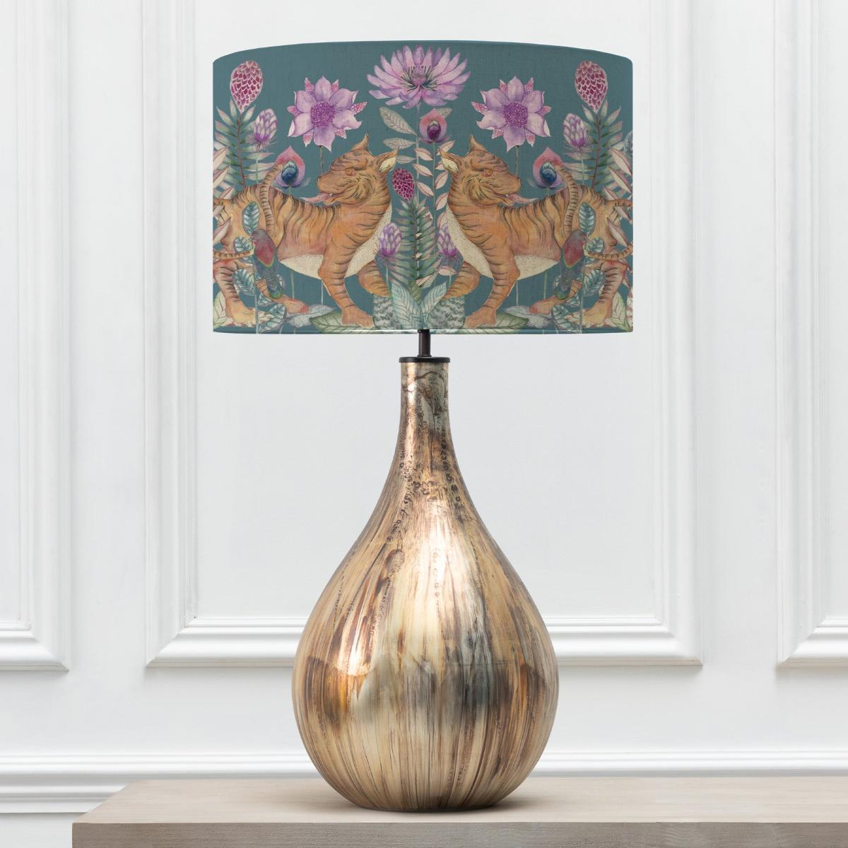 Allegra Table Lamp with Baghdev Shade Baghdev Navy Blue – image 2