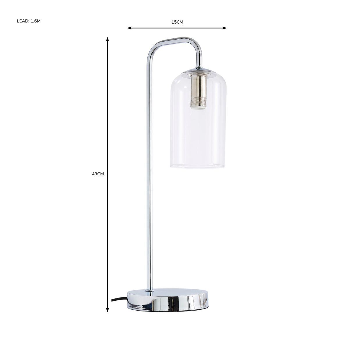 Palazzo Clear Table Lamp Clear – image 7