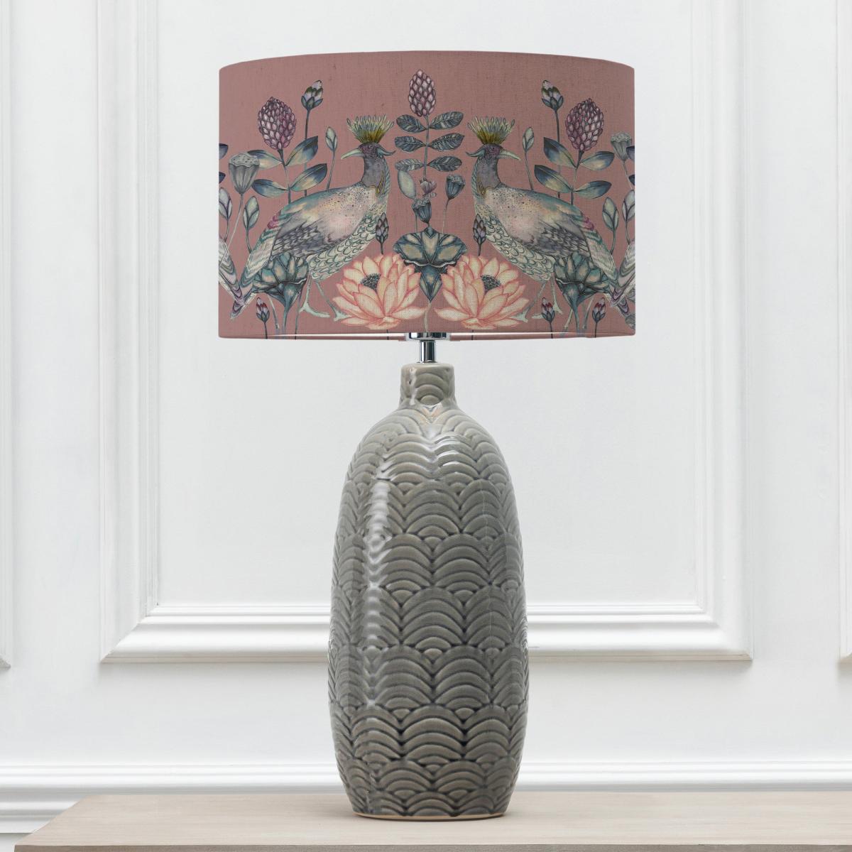 Jadis Table Lamp with Ahura Shade Ahura Mauve Purple – image 2