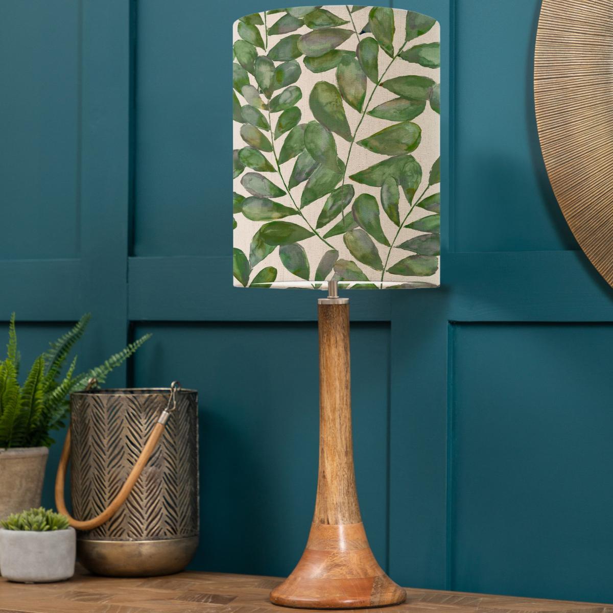 Kinross Table Lamp with Rowan Shade Rowan Apple Green – image 1