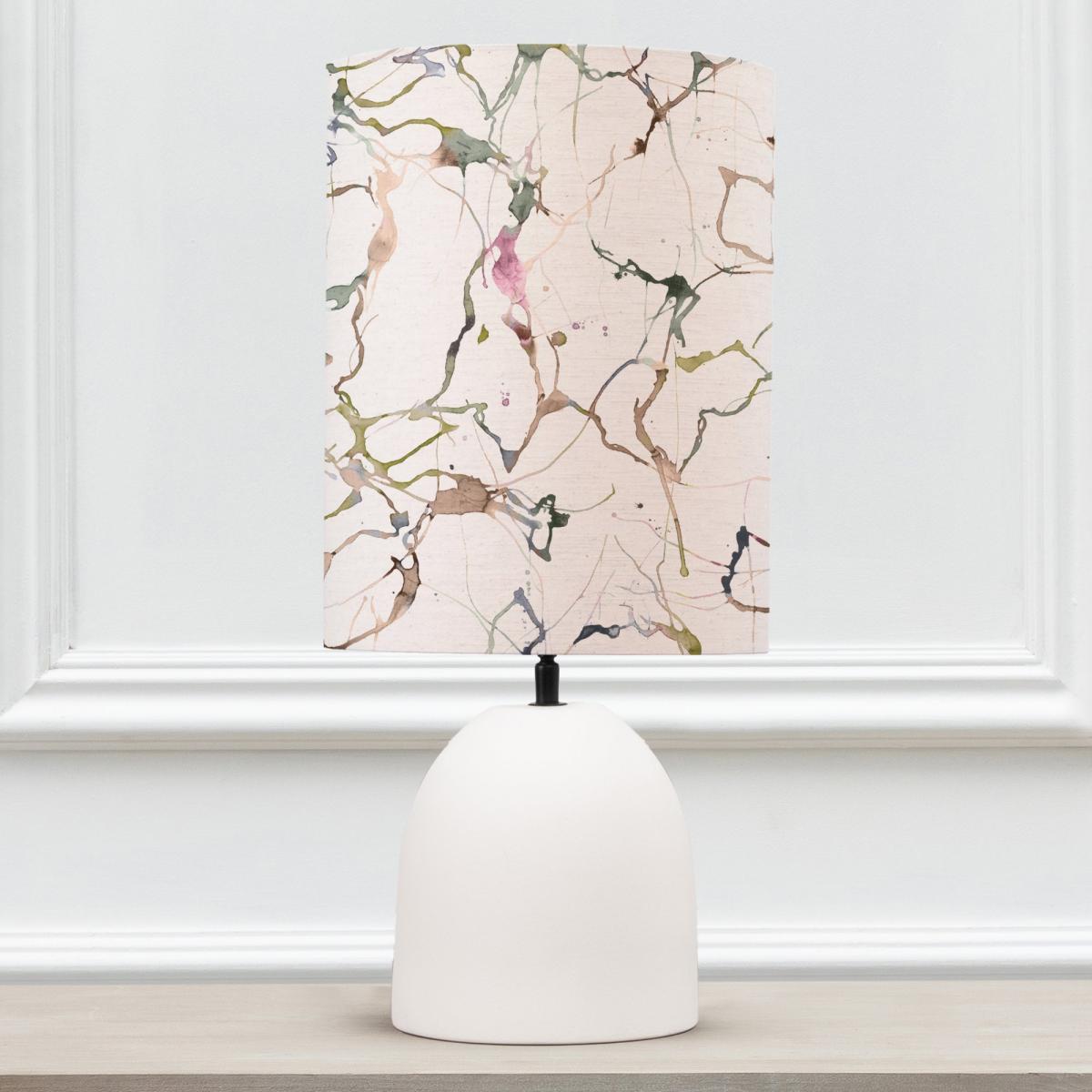 Larissa Table Lamp with Carrara Shade Carrara Meadow Green – image 2