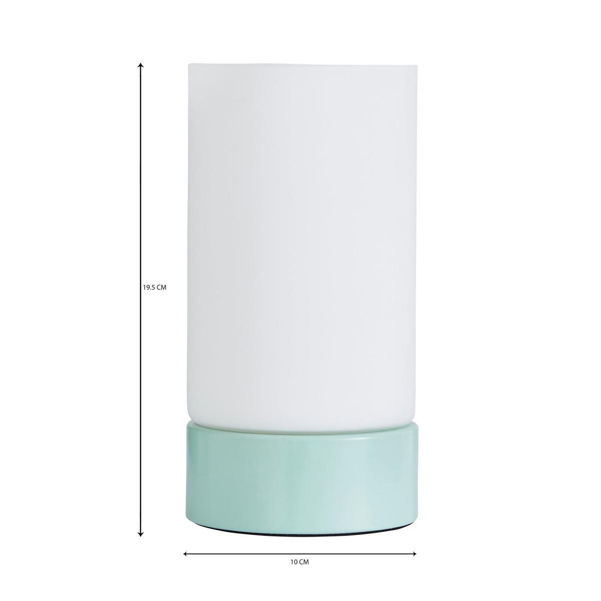 Ferris Table Lamp Green and White – image 7