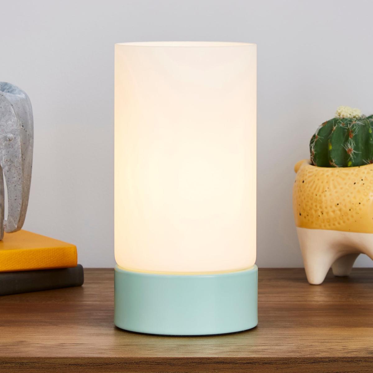 Ferris Table Lamp Green and White – image 1