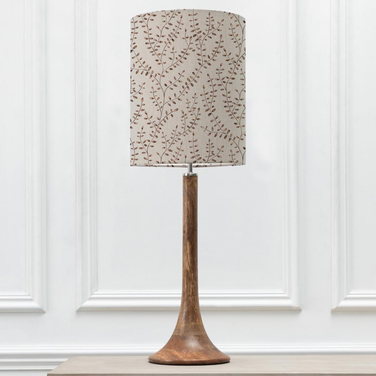 Kinross Large Table Lamp with Eden Shade Eden Deep Red – image 2