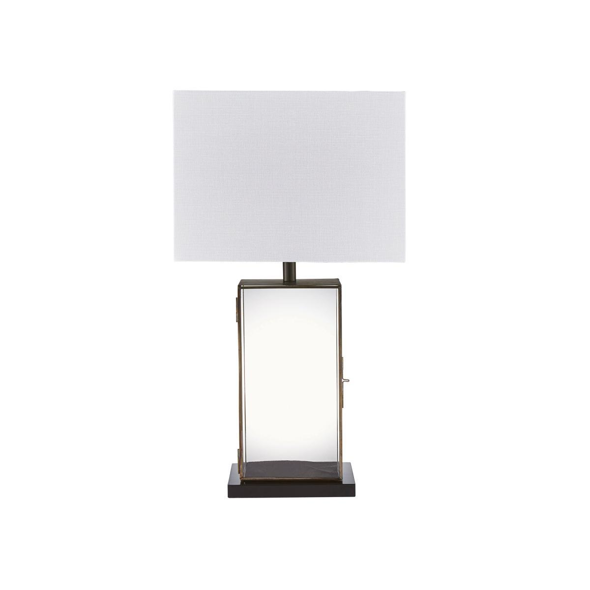 Maya Glass Table Lamp Black – image 6