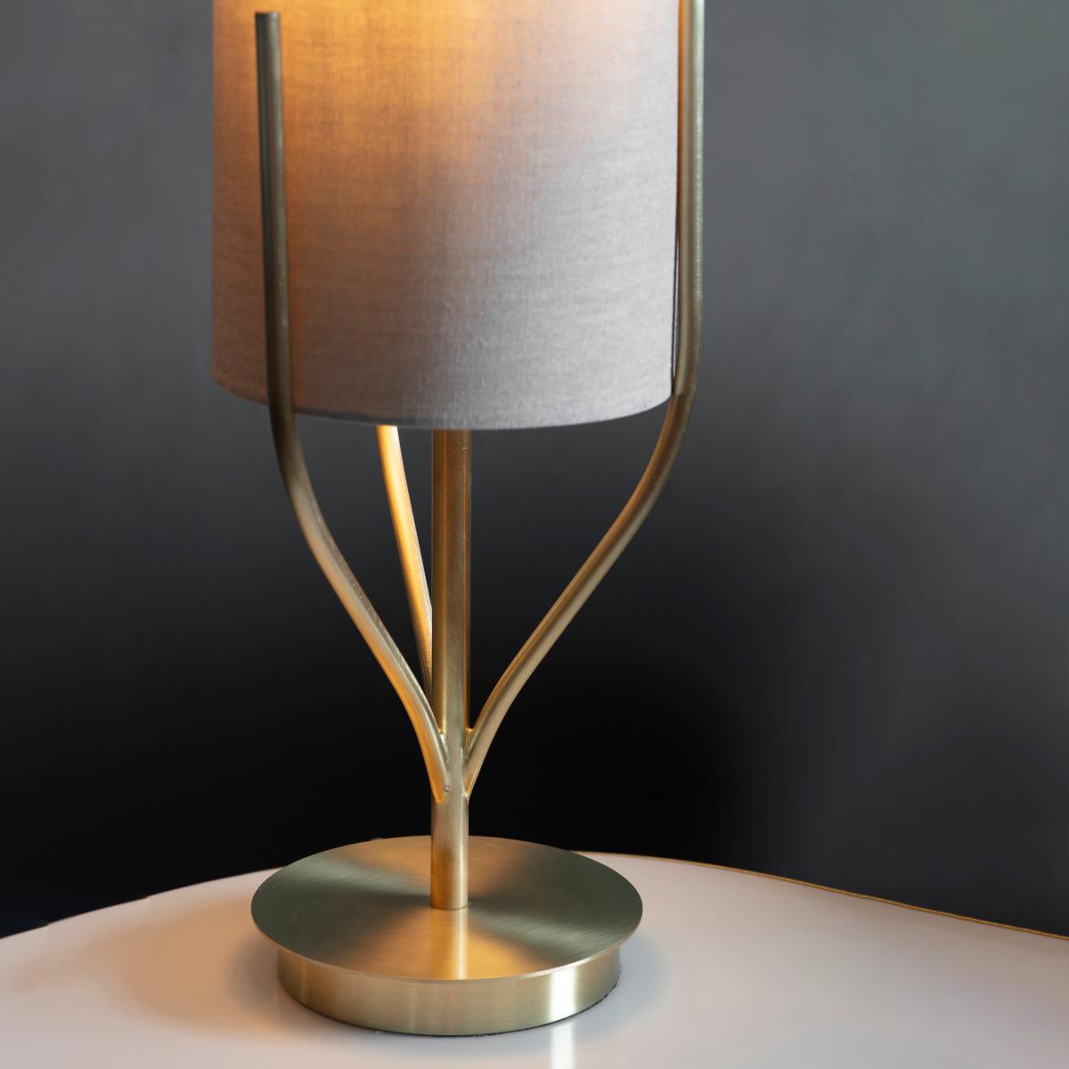 Vogue Linwood Table Lamp Gold – image 2