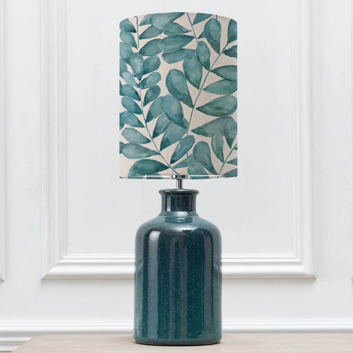 Elspeth Table Lamp with Rowan Shade Rowan Aqua Blue – image 2