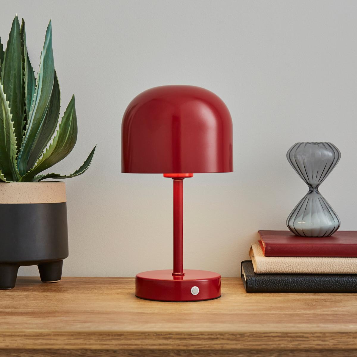 Keko Rechargeable Touch Table Lamp Metallic Grey – image 2