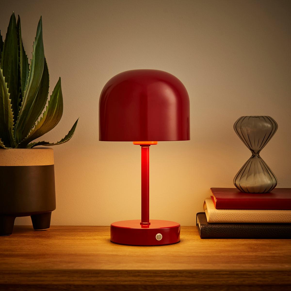 Keko Rechargeable Touch Table Lamp Metallic Grey – image 3