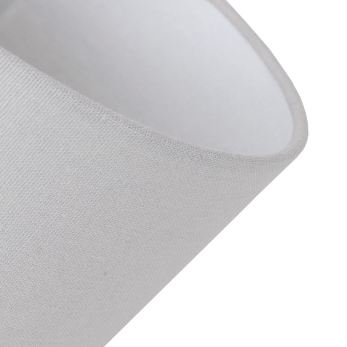 Oslo Set of 2 Ceramic Dove Grey Table Lamp Grey – image 4