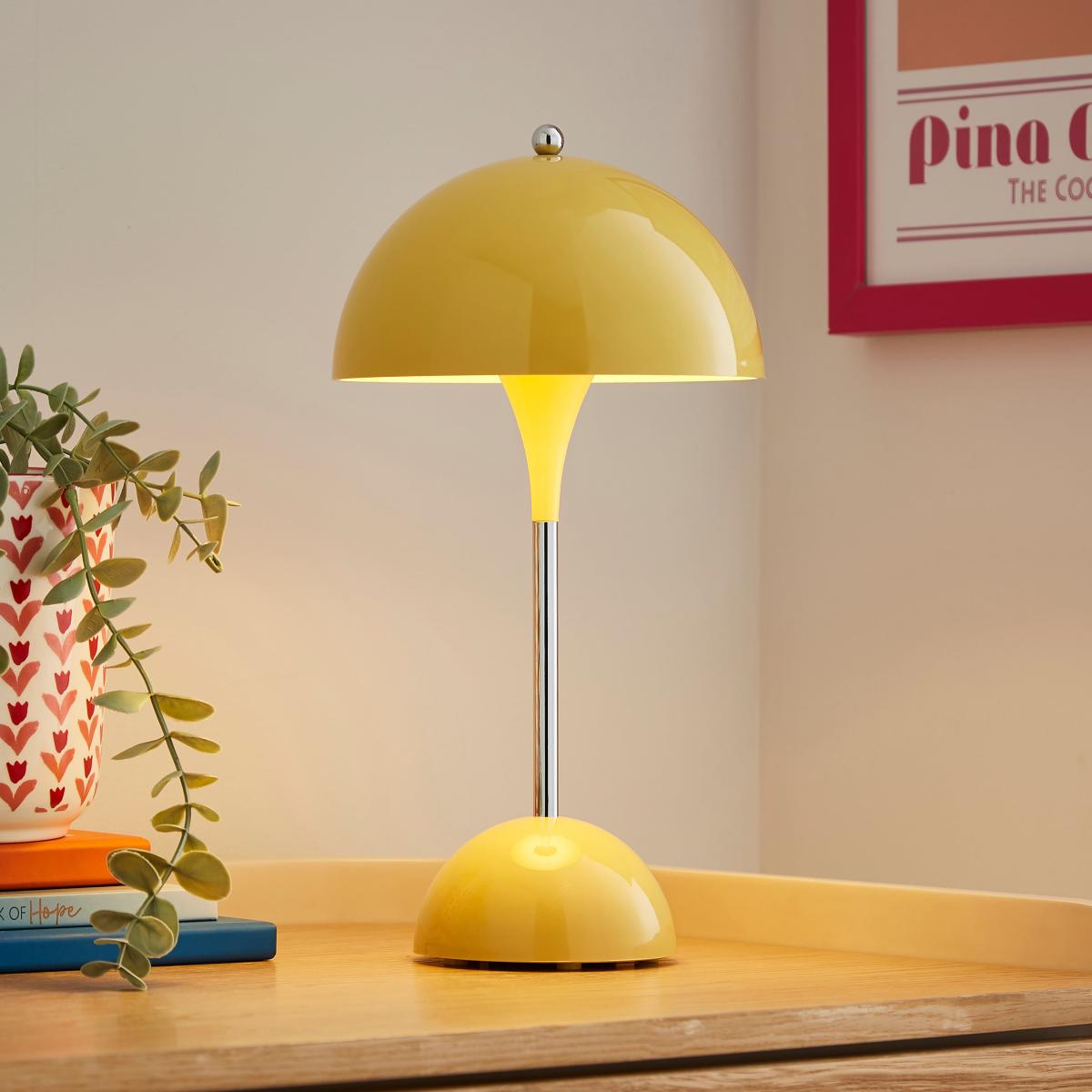 Kaoda Rechargeable Touch Dimmable Table Lamp Ochre – image 2