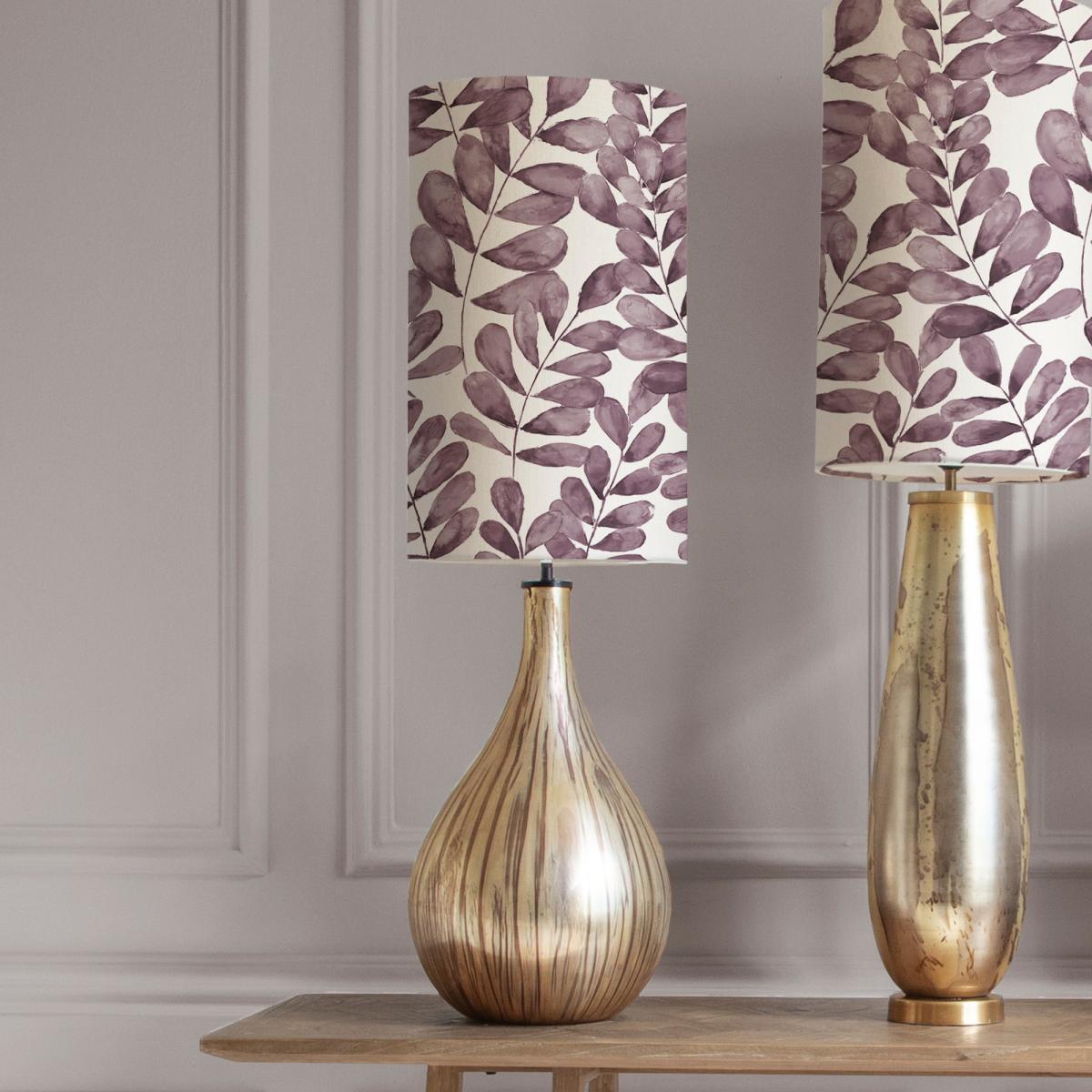 Allegra Table Lamp with Rowan Shade Rowan Violet Purple – image 1