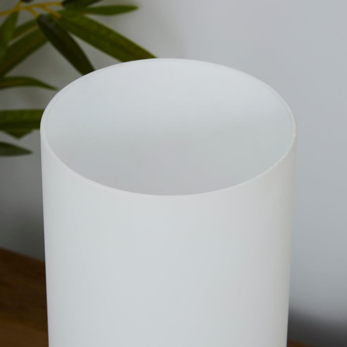 Colton USB Port Frosted Glass Table Lamp White – image 4
