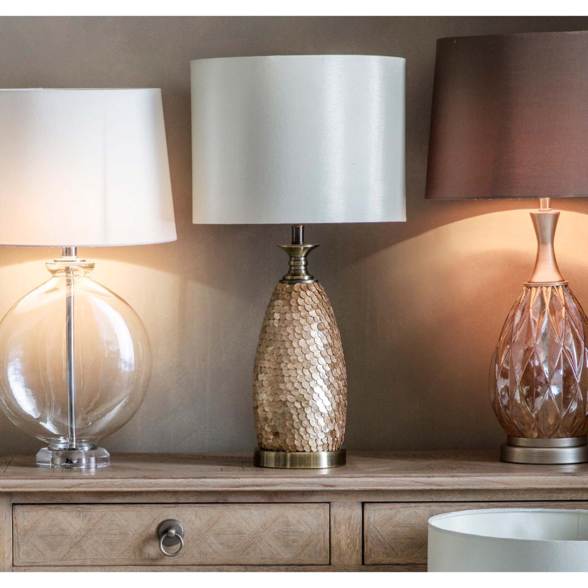 Vogue Lanier Table Lamp Brown – image 4