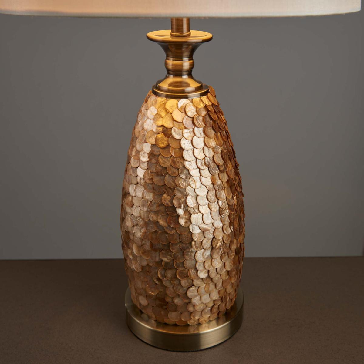 Vogue Lanier Table Lamp Brown – image 5
