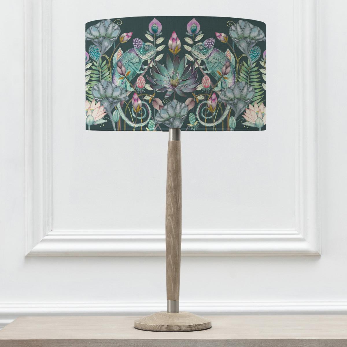 Solensis Table Lamp with Osawi Shade Osawi Emerald Green – image 2