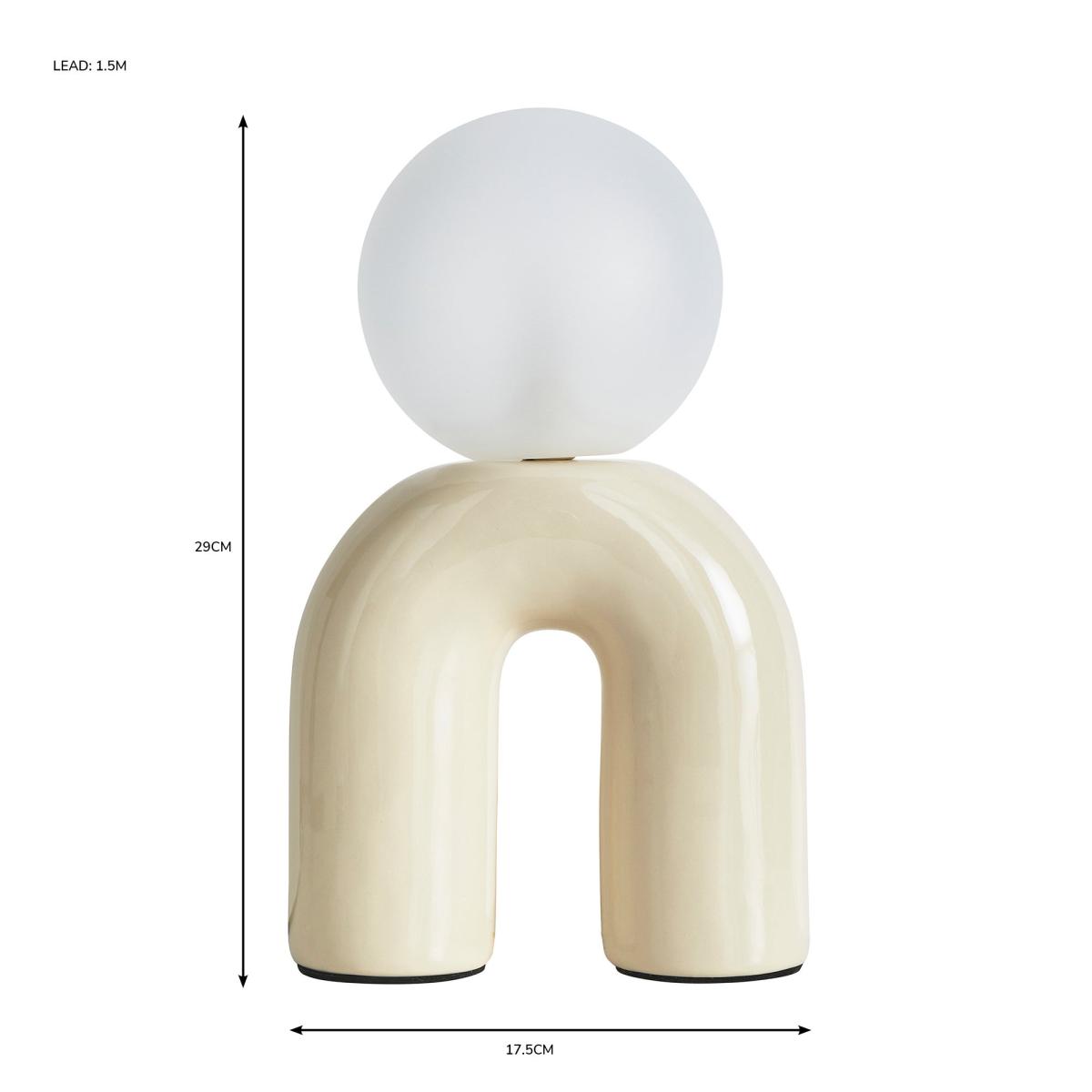 Elements Lahti Table Lamp Sand – image 6