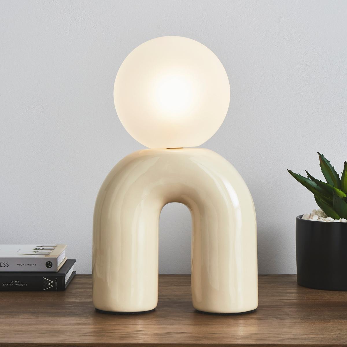 Elements Lahti Table Lamp Sand – image 1
