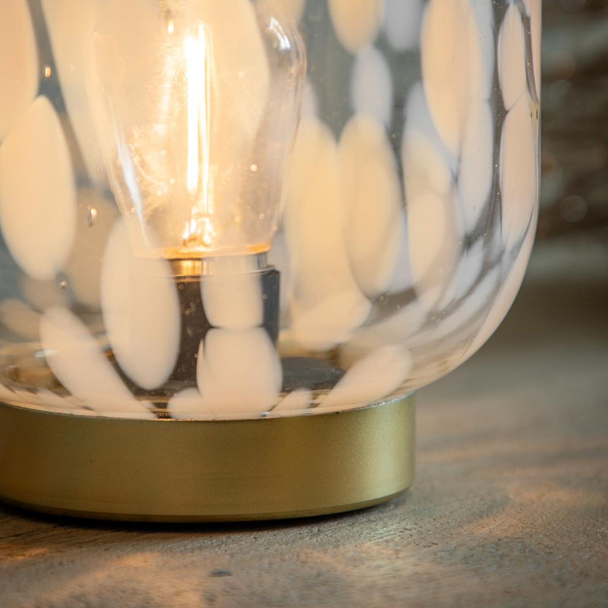 Olivia LED Table Lamp Gold – image 2