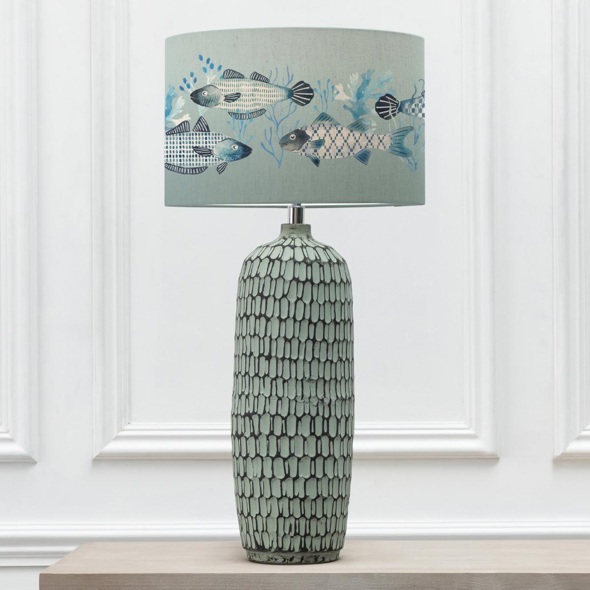 Stornoway Table Lamp with Barbeau Shade Seafoam (Blue) – image 2