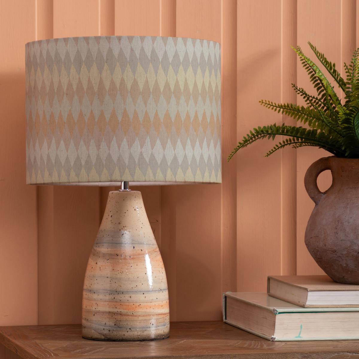 Japura Table Lamp with Mesa Shade Mesa Sand Beige – image 1