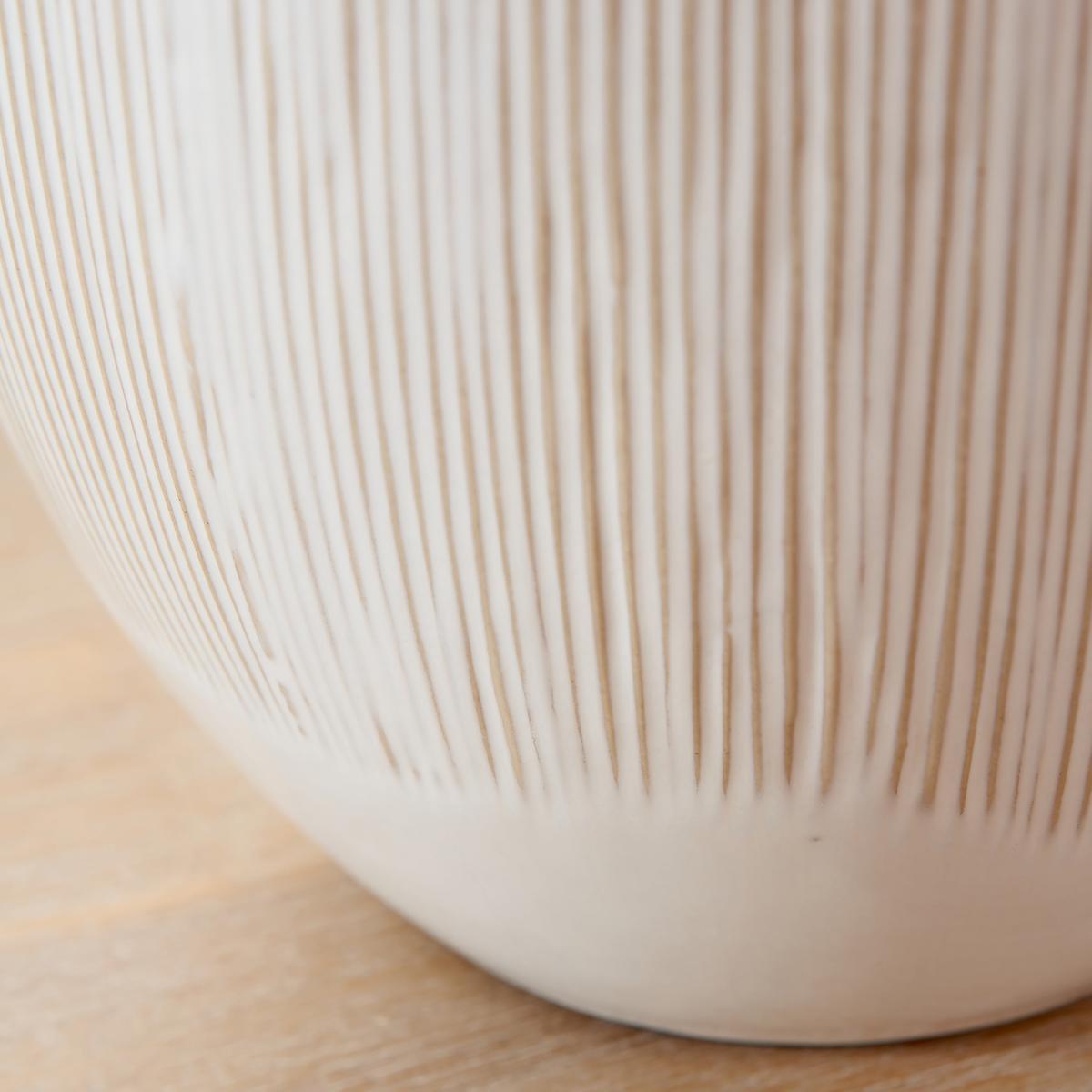 Greta Textured Ceramic Table Lamp Natural – image 2