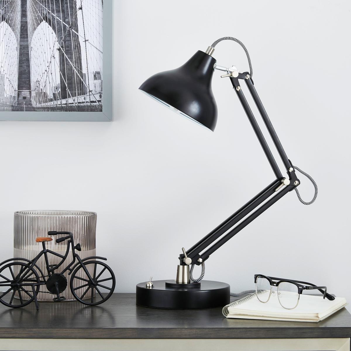 Archibald Articulated Black Desk Lamp Black – image 2