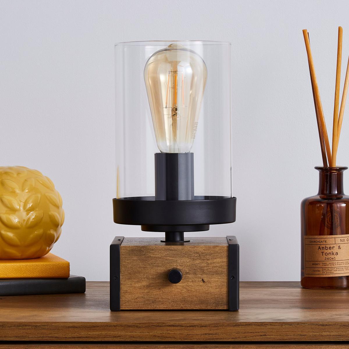 Fulton Dimmable Table Lamp Pine – image 2