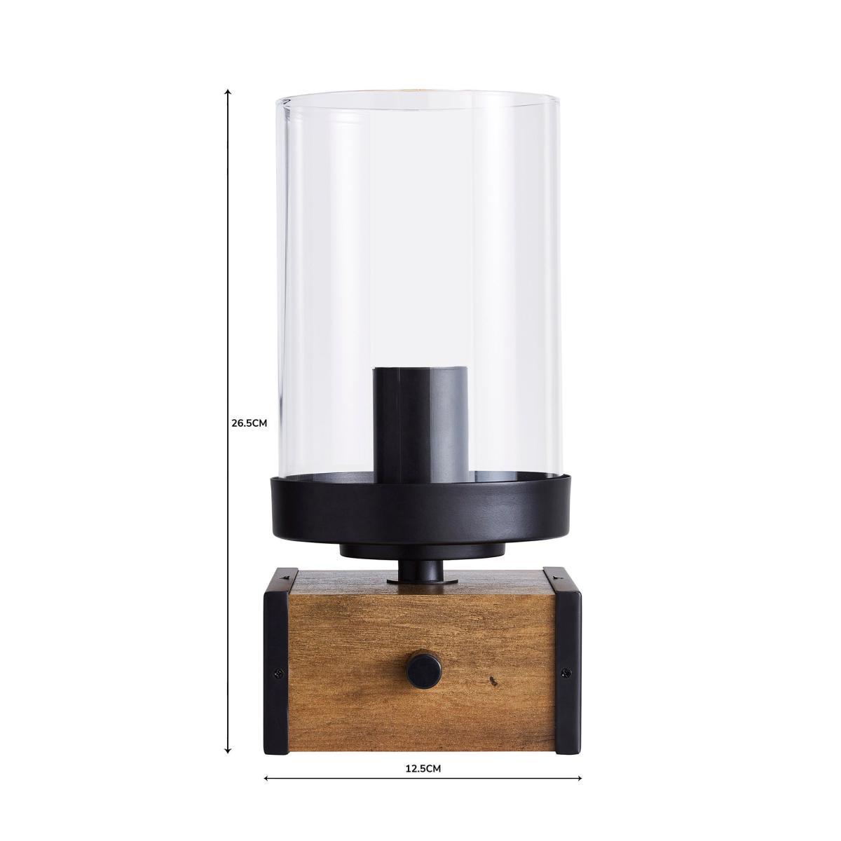 Fulton Dimmable Table Lamp Pine – image 6