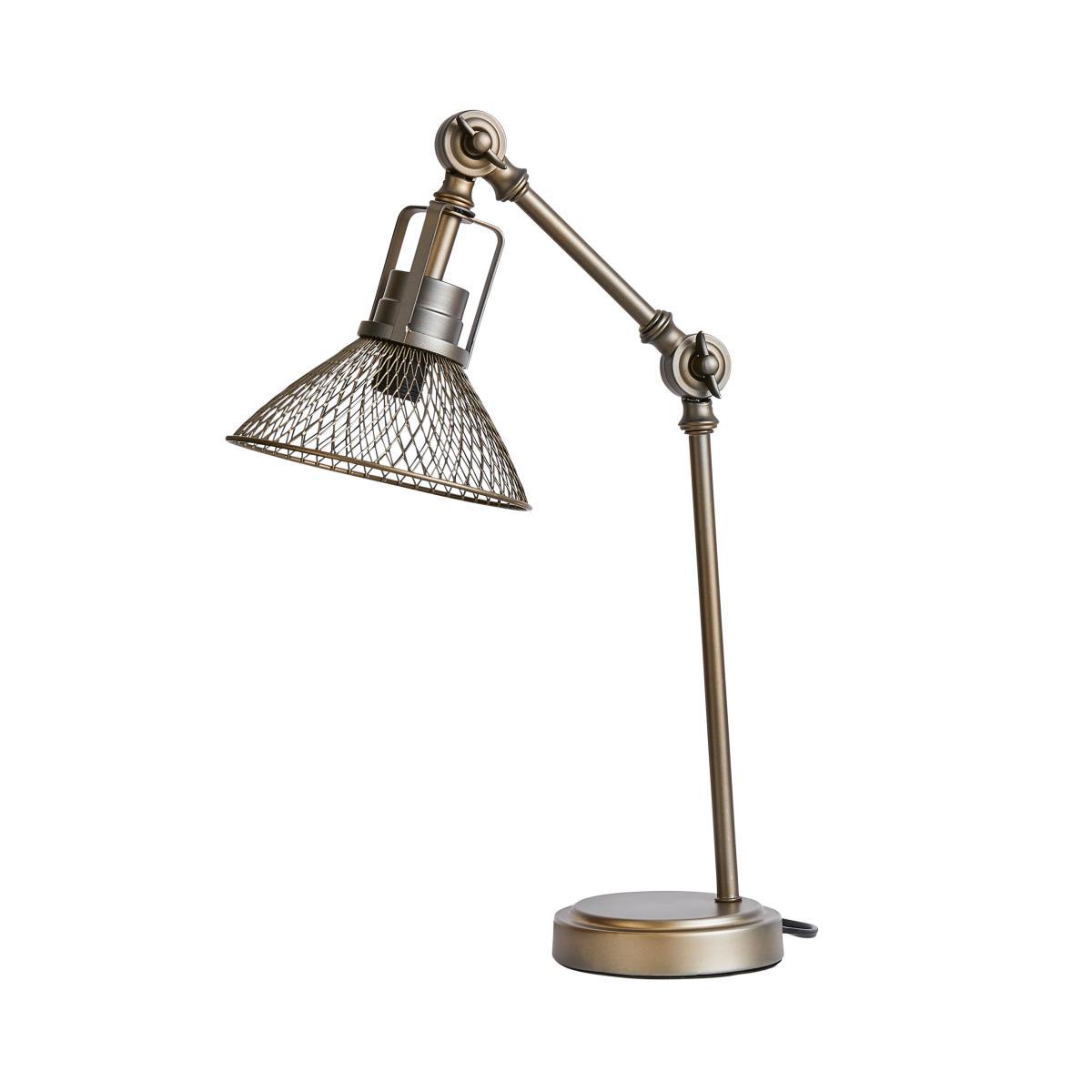 Nicholas Industrial Table Lamp Pewter – image 6