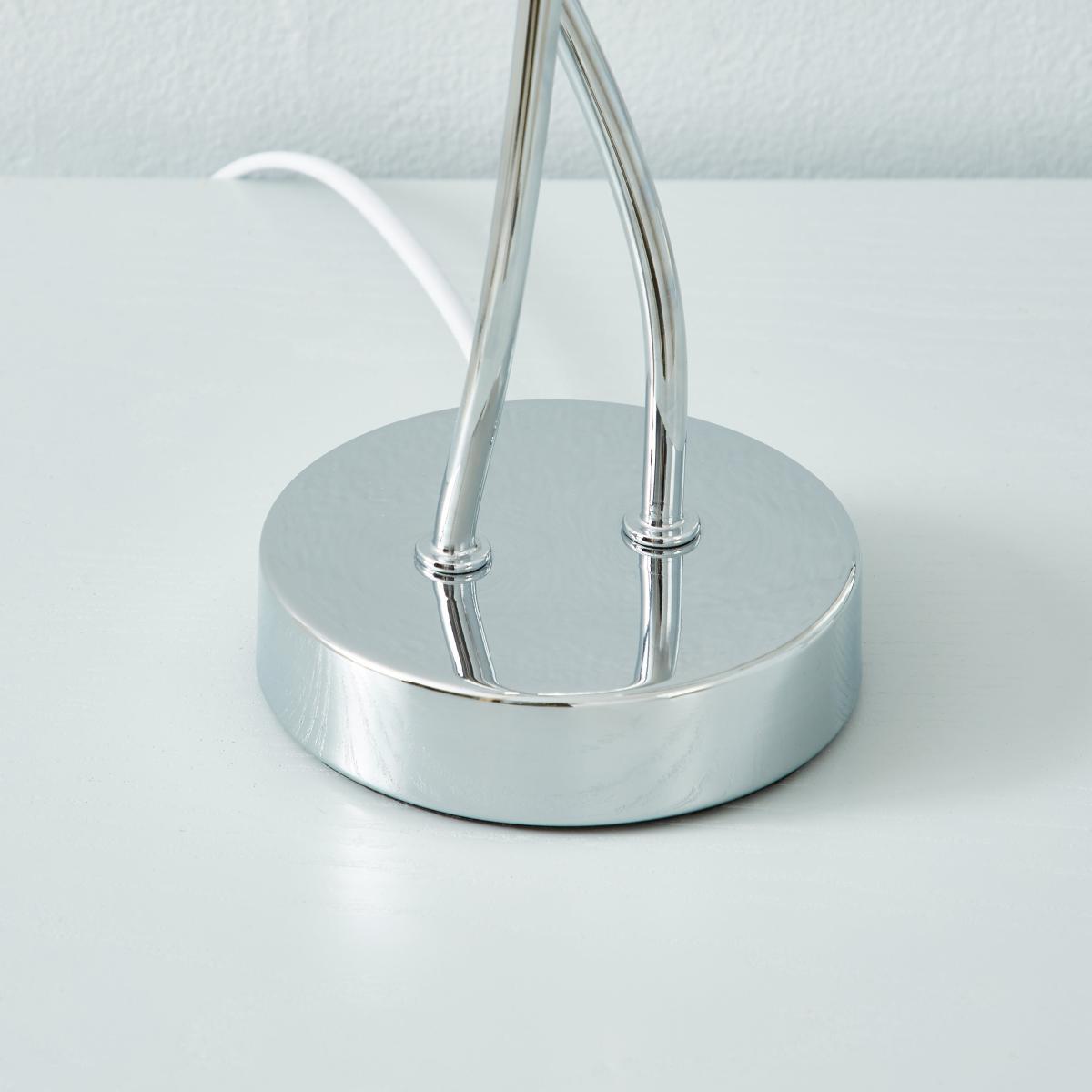 Portia Table Lamp Chrome – image 5