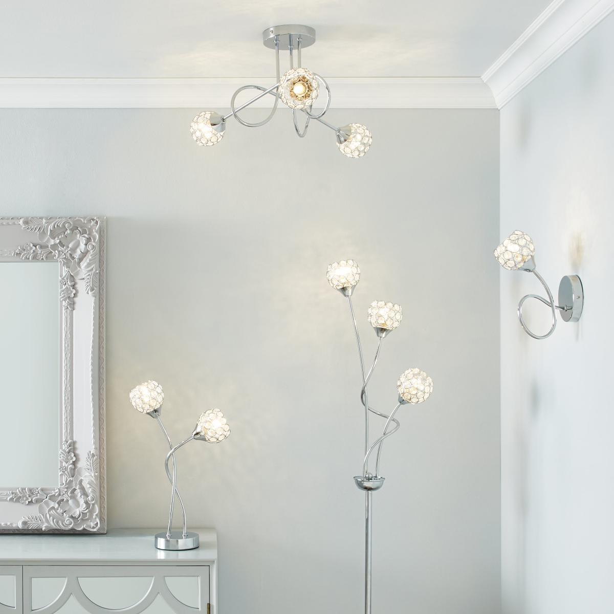 Portia Table Lamp Chrome – image 7