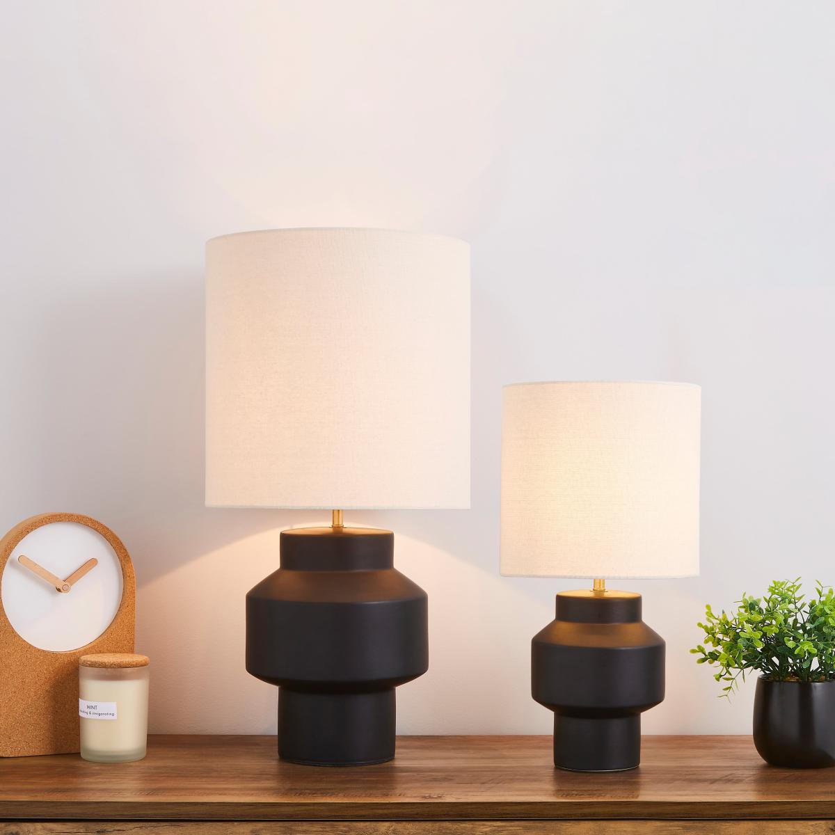 Montreal 42cm Table Lamp Black – image 5