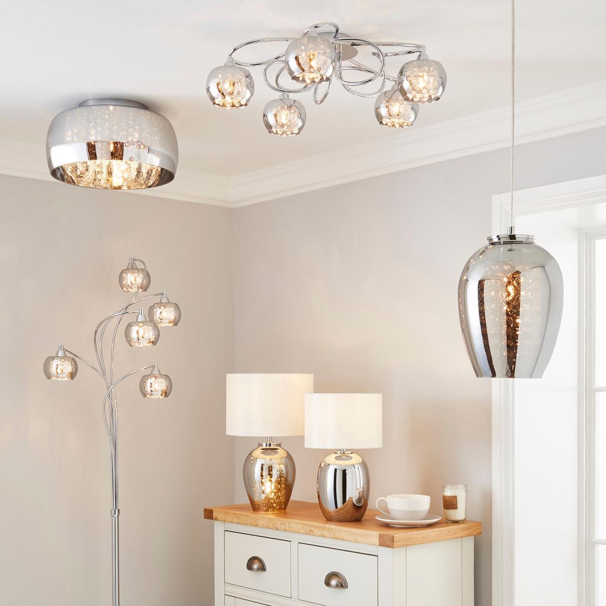 Seychelles Smoked Table Lamp Grey – image 6
