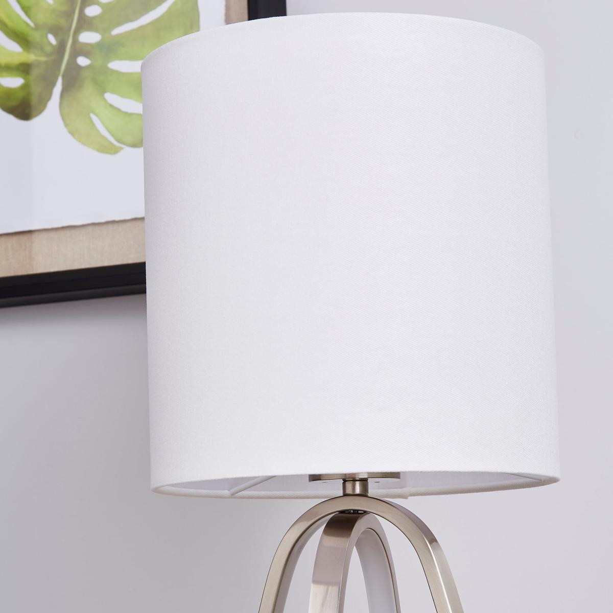 Robyn Dual Lit Integrated LED Table Lamp White White – image 3