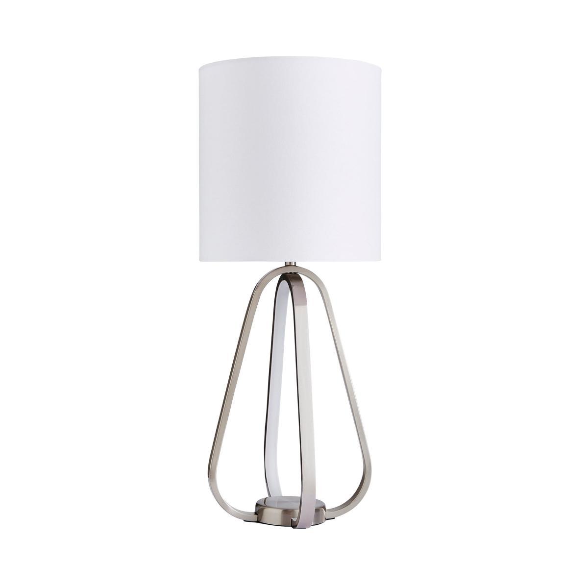 Robyn Dual Lit Integrated LED Table Lamp White White – image 5