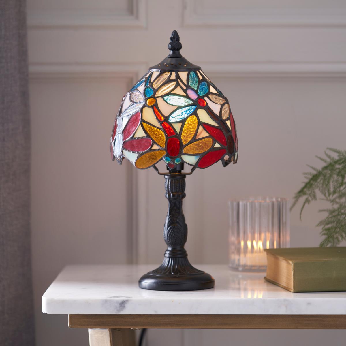 Vogue Coral Traditional Table Lamp MultiColoured – image 1