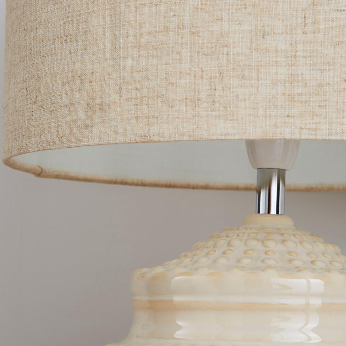 Zeeburg Urchin Ceramic Cream Table Lamp Cream – image 4