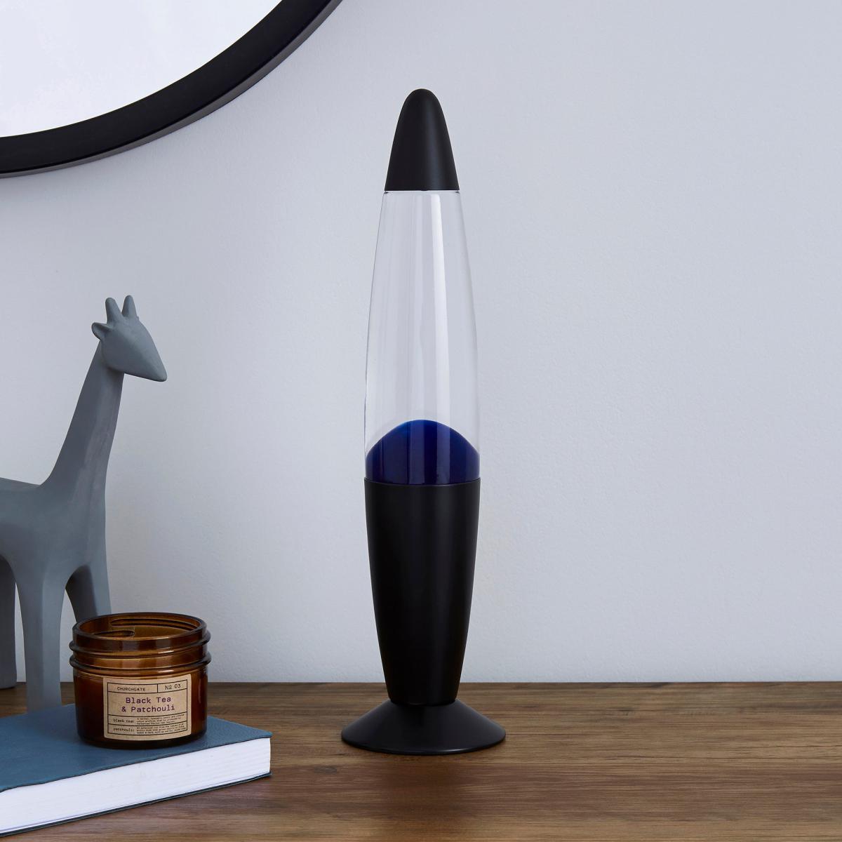 Blue Retro Lava Lamp Blue – image 2