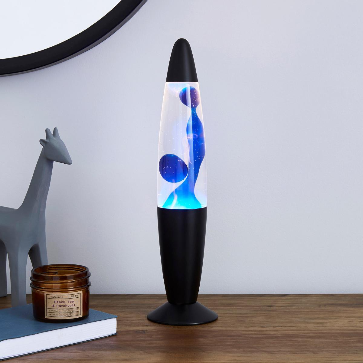 Blue Retro Lava Lamp Blue – image 1