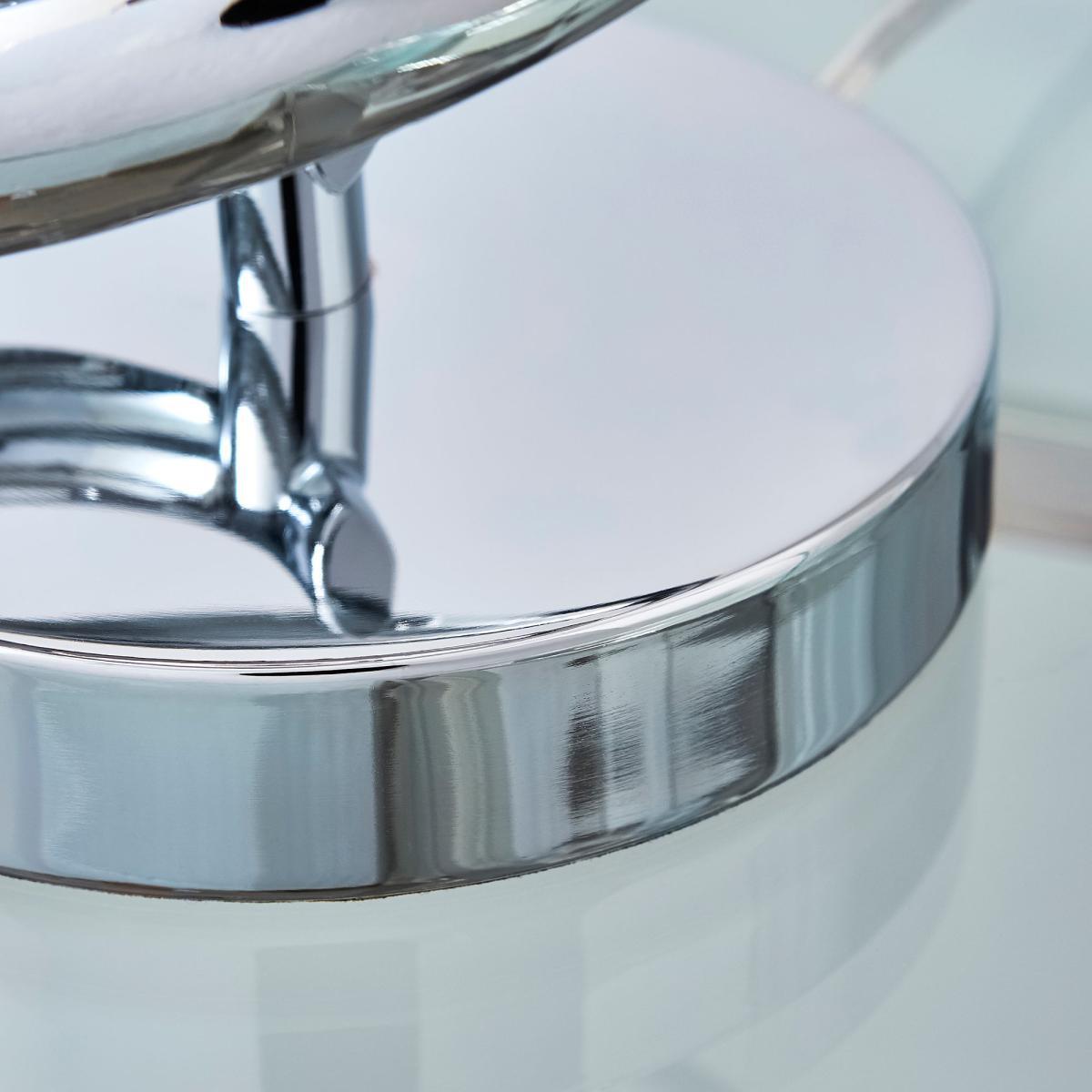 Etta Chrome Touch Dimmable Table Lamp Grey – image 4