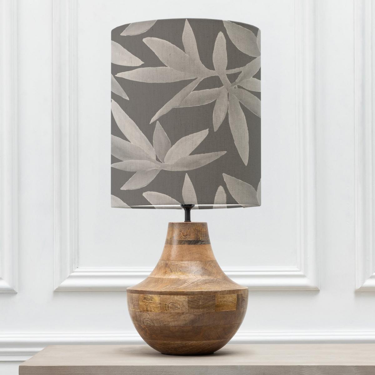 Leven Table Lamp with Silverwood Shade Silverwood Frost Grey – image 2