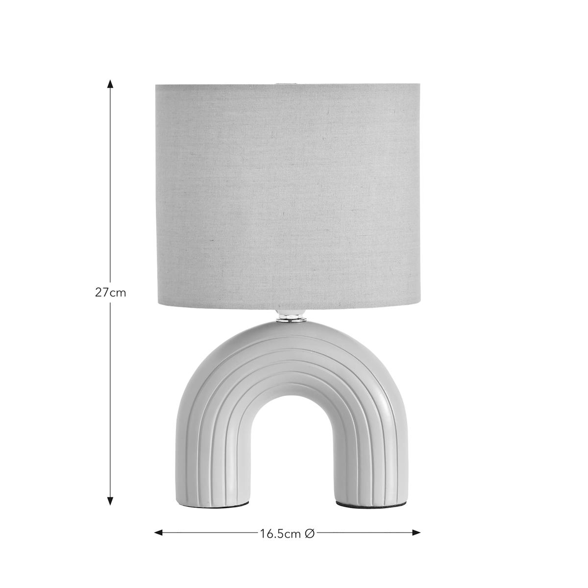 Rumey Arch Table Lamp Cloudy Day – image 4